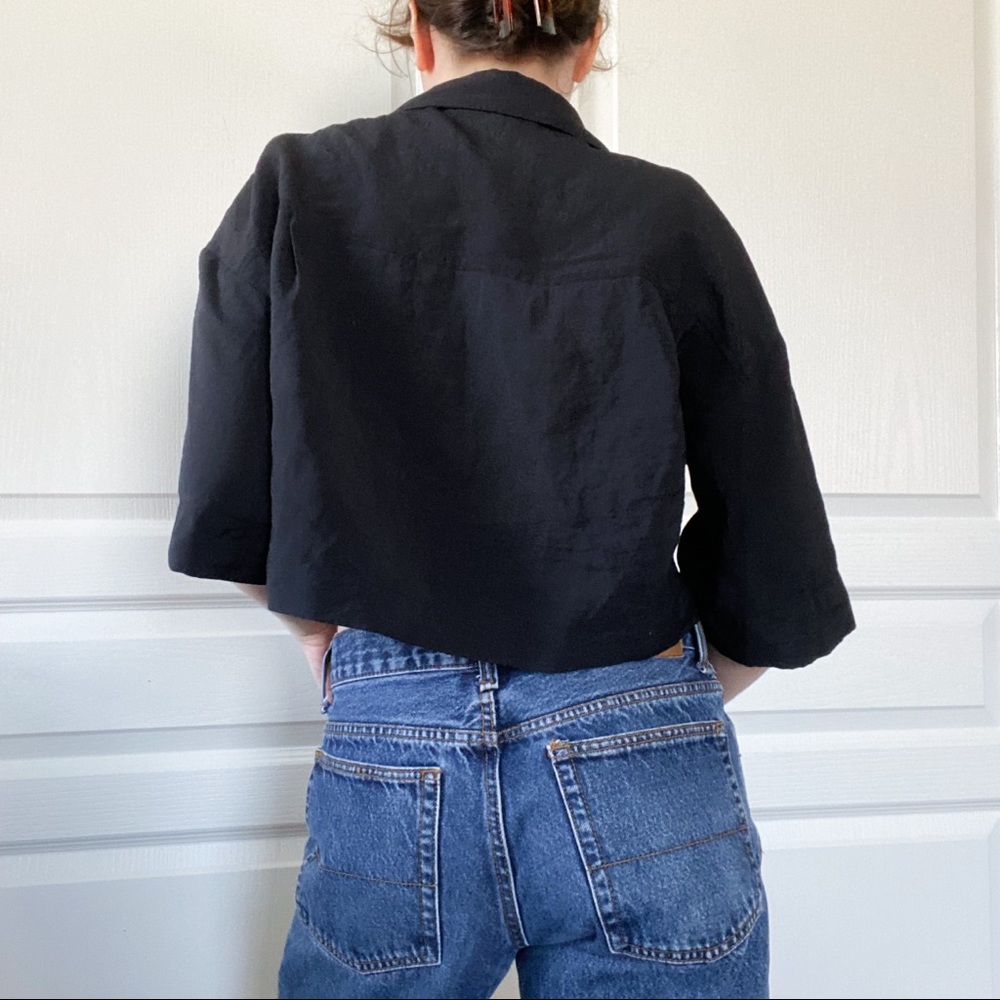 Cropped Button Up - Picture 2 of 5